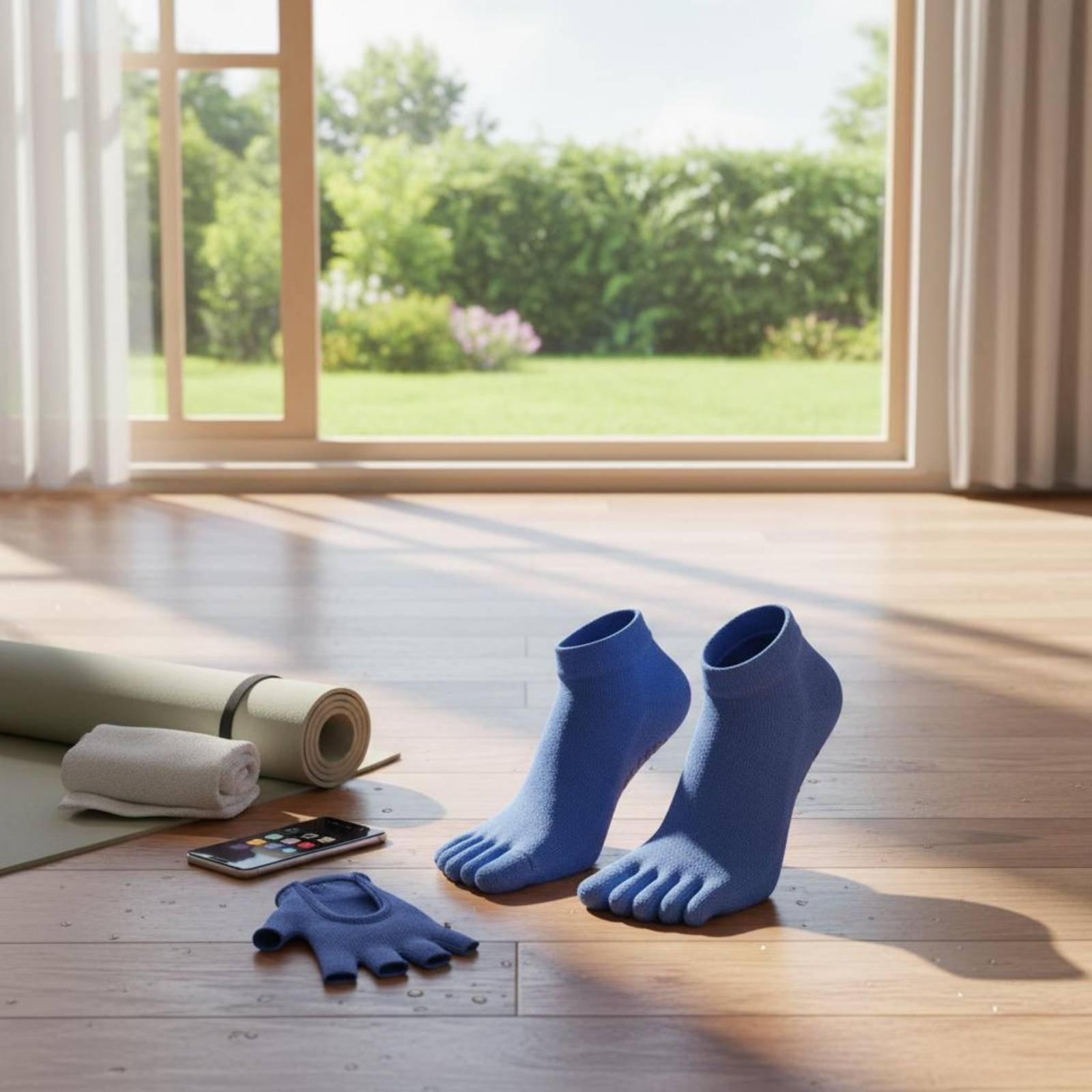 Sports Grip - Chaussettes de sport pour femmes, antidérapantes,