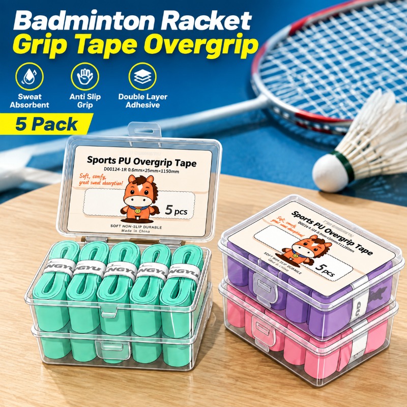 Badminton Grip - Bande adhésive pour poignée de raquette