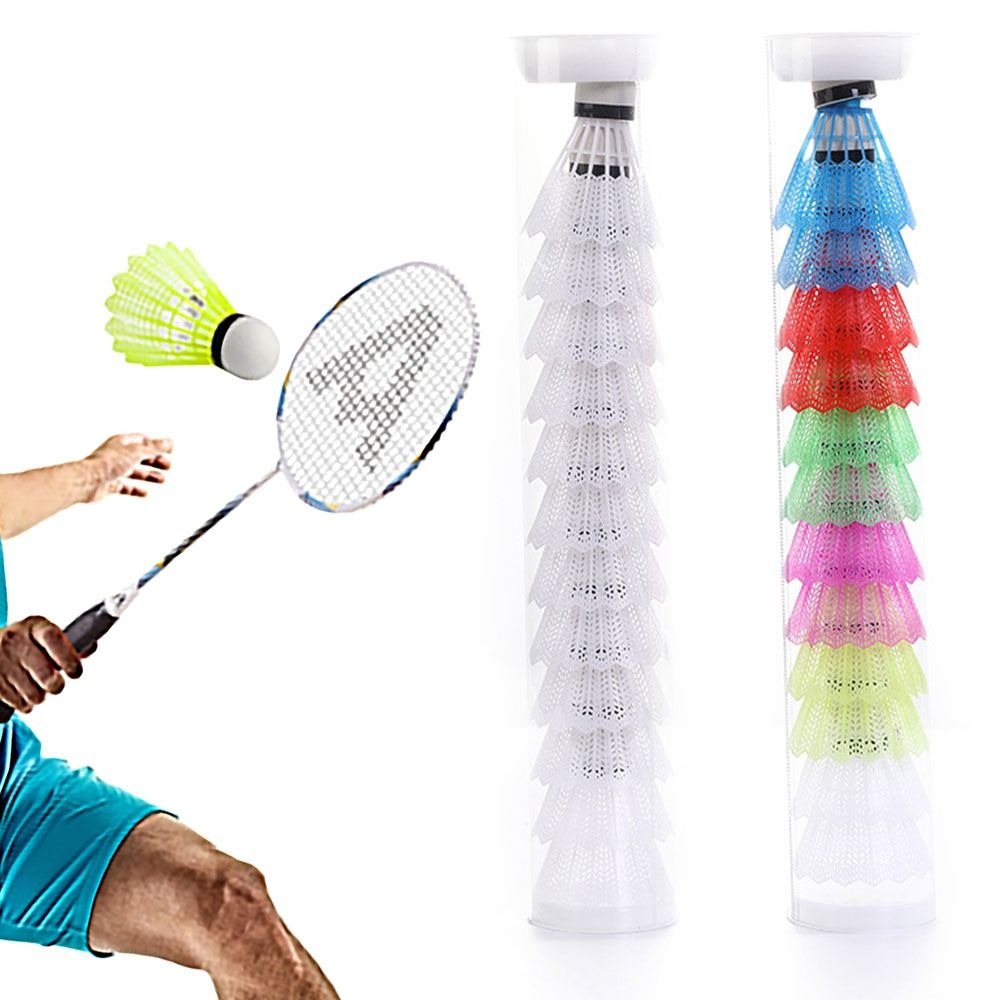 Feather Shuttlecock - Boule de badminton en mousse multicolore,