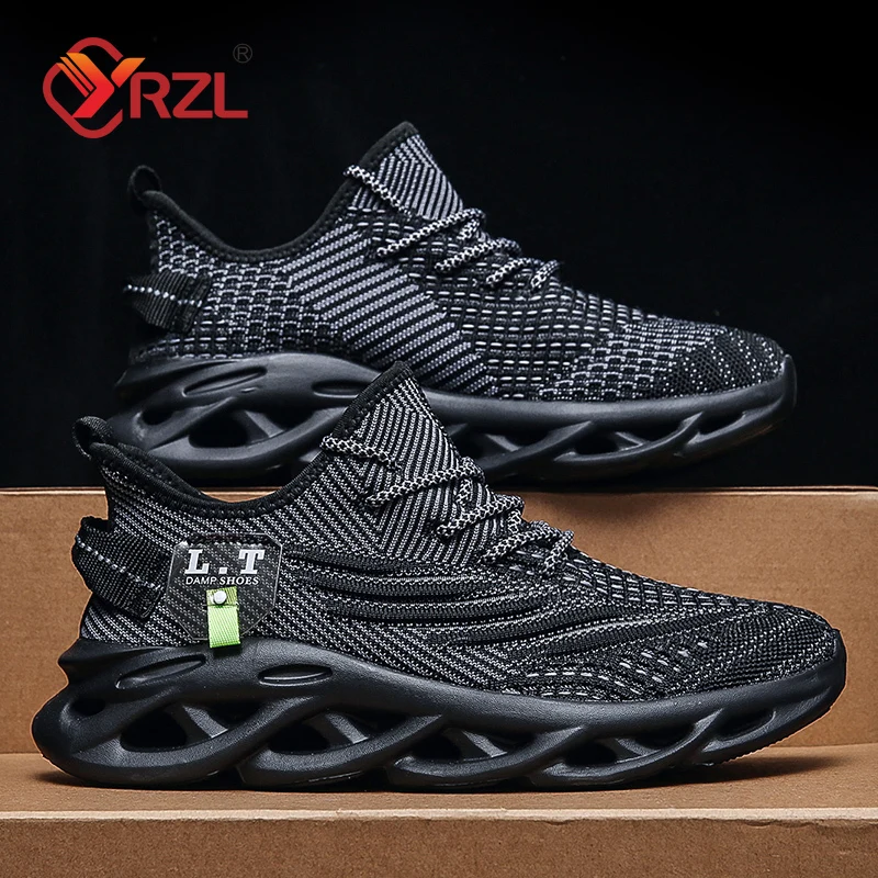 Badminton Shoes - YRZL hommes sport course noir Jogging