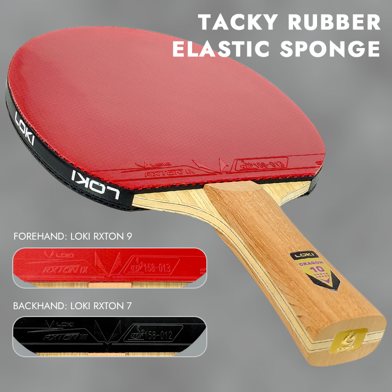 LOKI DRAGON 10 étoiles raquett - Badminton Racket Carbon avis et prix