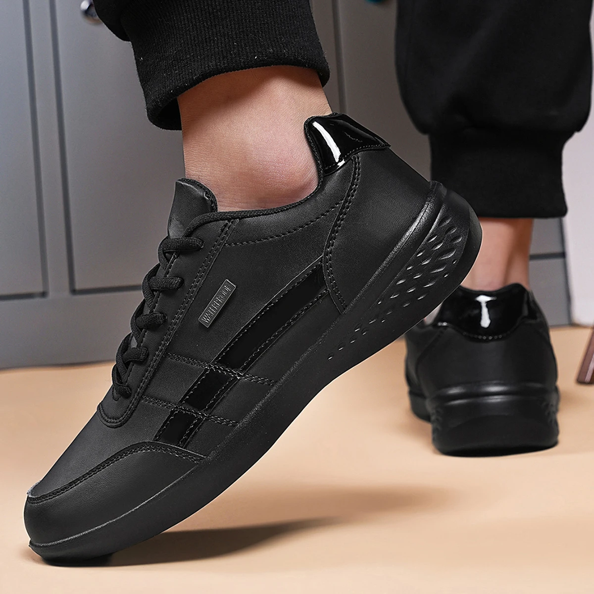 Chaussures en cuir PU pour hom - Badminton Shoes Men avis et prix