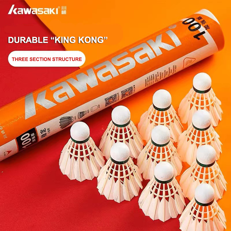 Kawasaki King Kong 100/500 plu - Feather Shuttlecock avis et prix