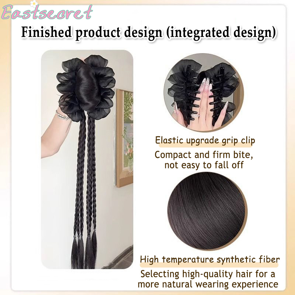 Pince à cheveux noire avec nœu - Feather Shuttlecock avis et prix