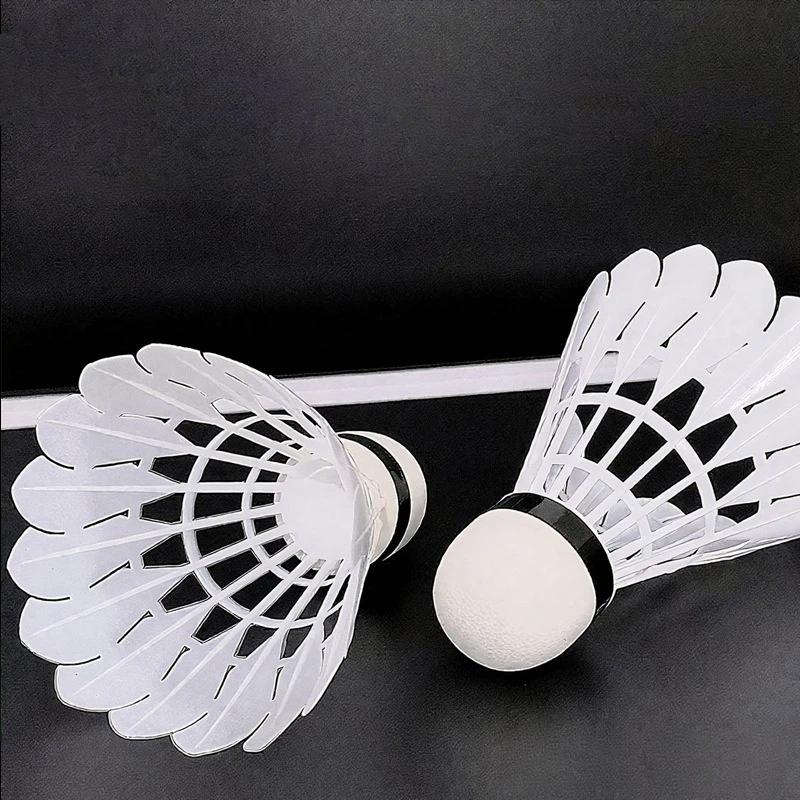 3/6/12 pièces, volants de badm - Badminton Shuttlecock avis et prix