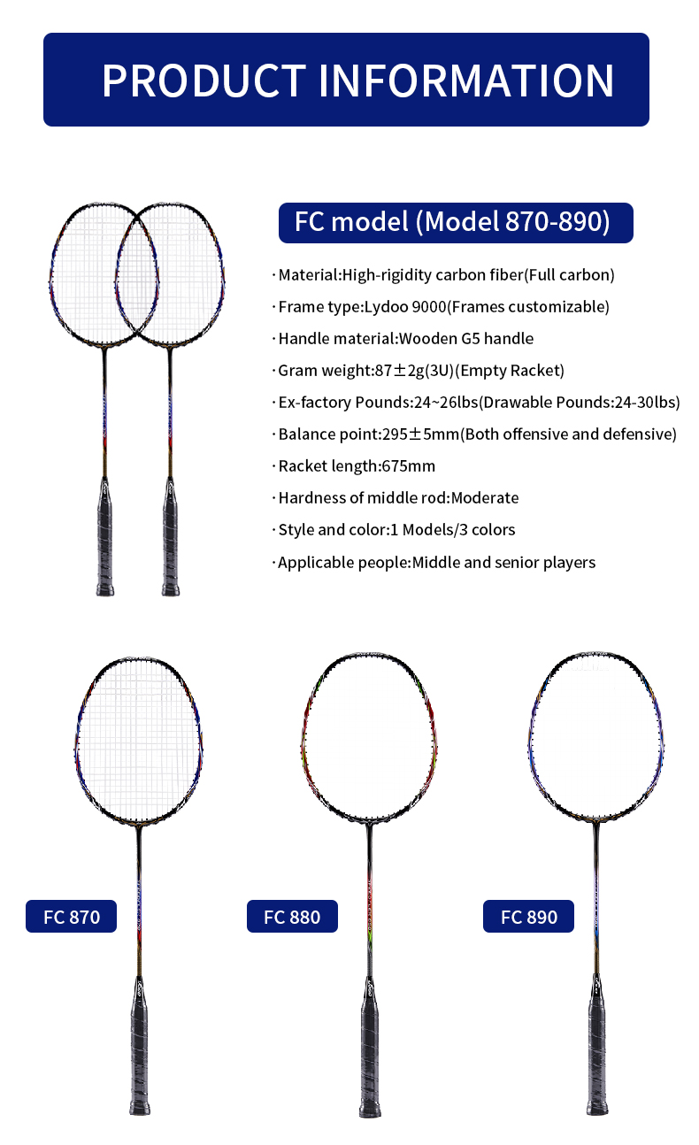 Raquette de badminton en fibre - Badminton Grip avis et prix
