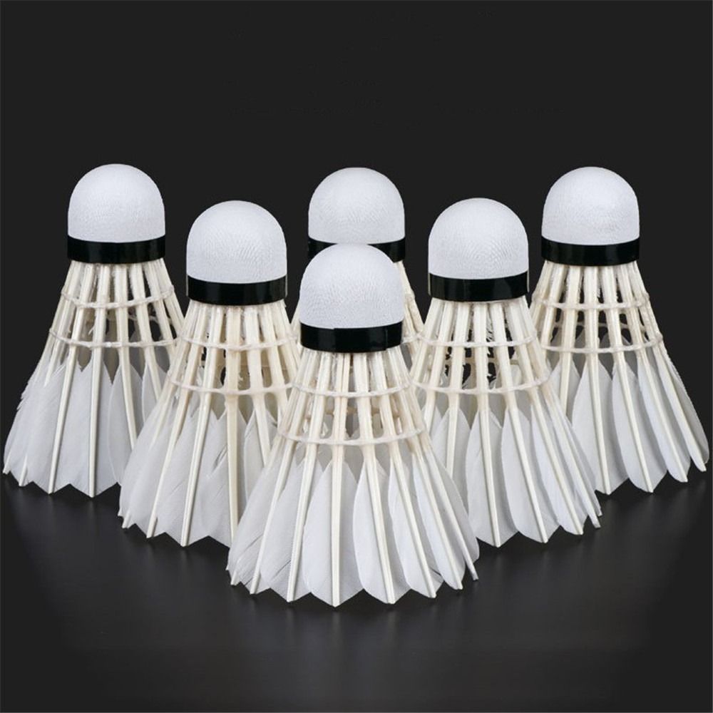 Volant de Badminton blanc, bal - Feather Shuttlecock avis et prix