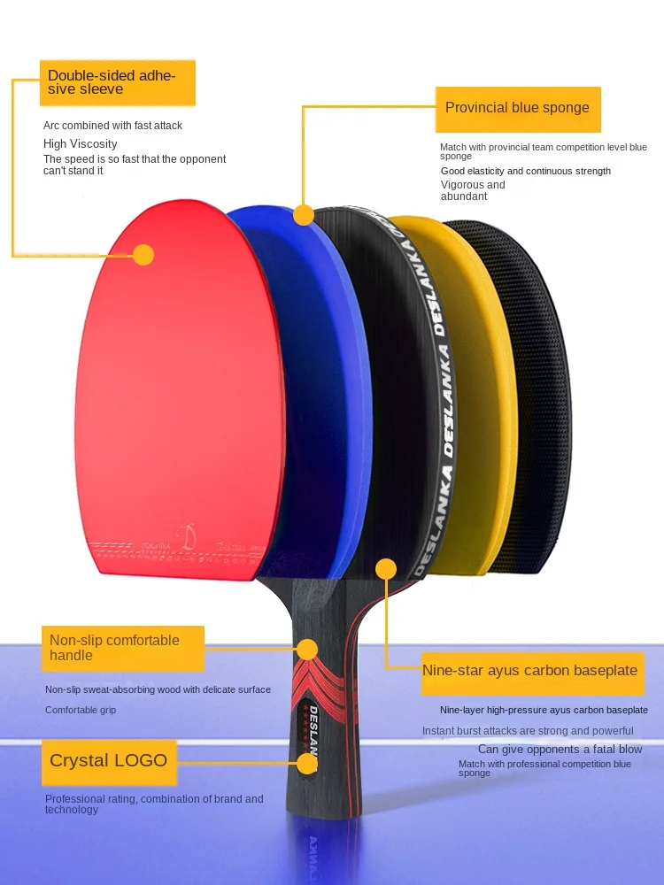Raquette de Tennis de Table pr - Badminton Racket Carbon avis et prix