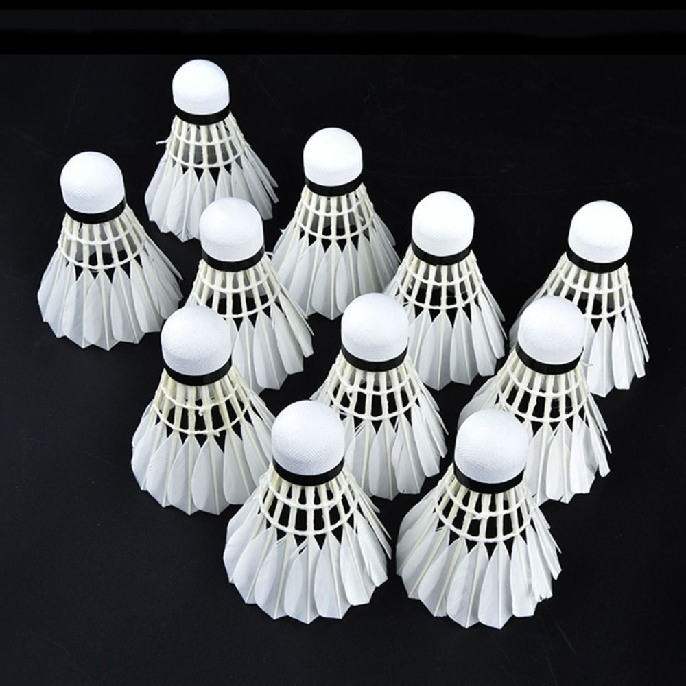 Volants de badminton blancs ne - Feather Shuttlecock avis et prix